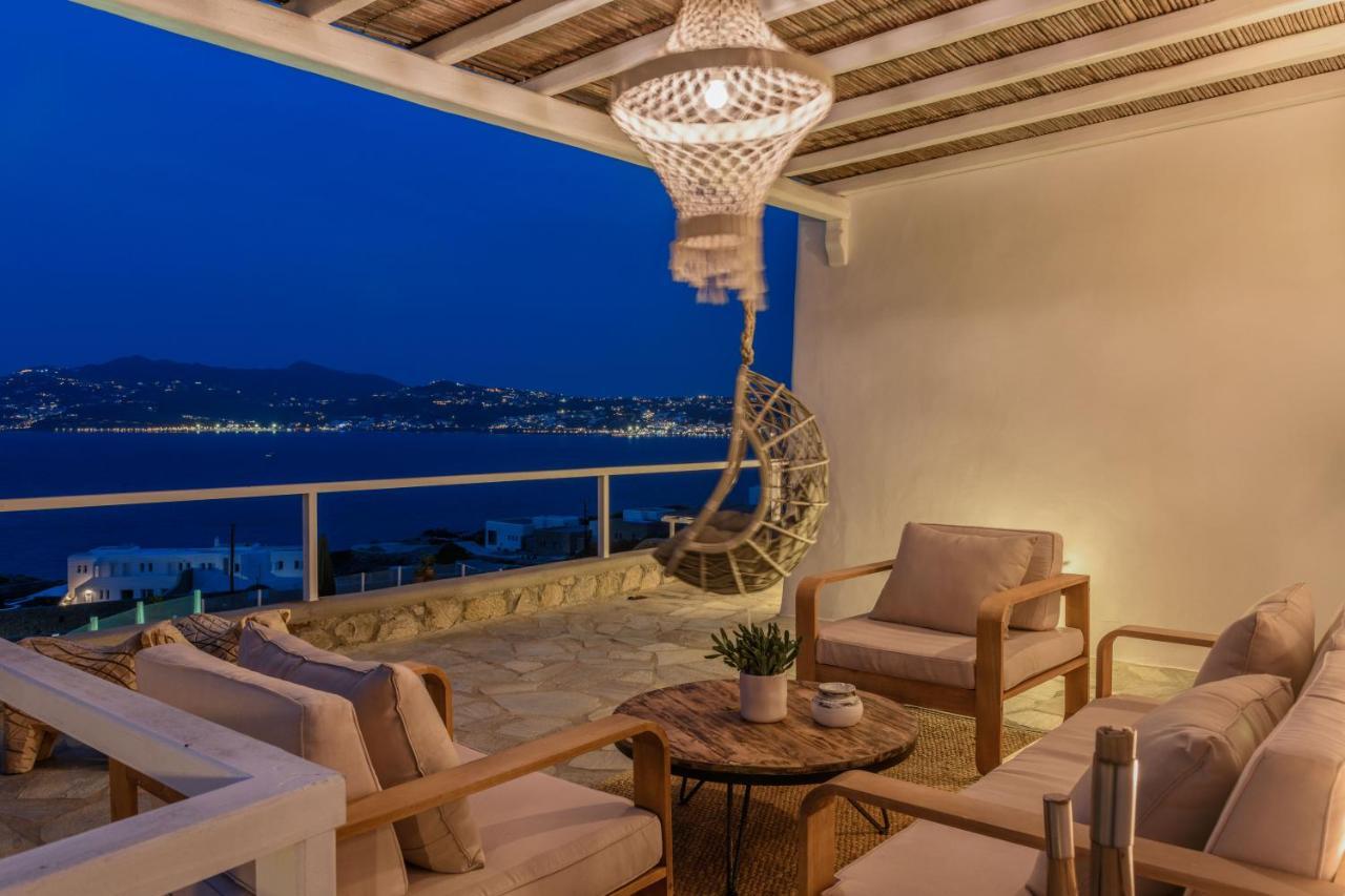 Cosset Villa Bohochic Sea&Harbourview And Sunset By One-Villas Ornos  Ngoại thất bức ảnh