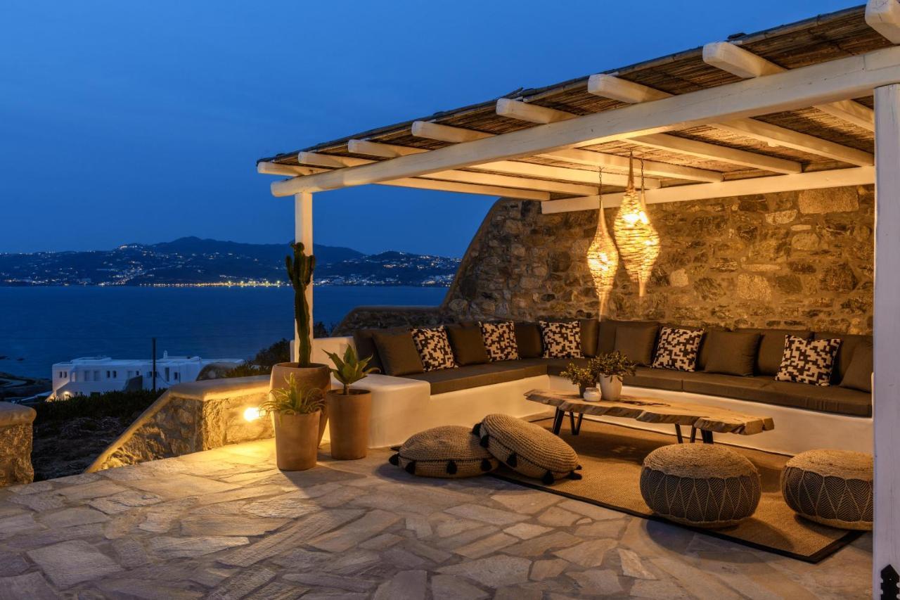 Cosset Villa Bohochic Sea&Harbourview And Sunset By One-Villas Ornos  Ngoại thất bức ảnh